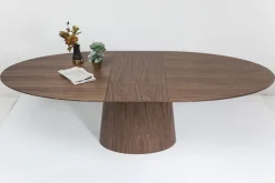 KARE Ausziehtisch Benvenuto Walnut 200(50)x110cm