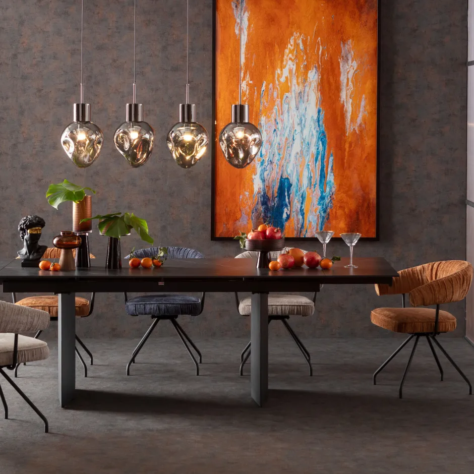 KARE Ausziehtisch Novel 180(40+40)x90cm