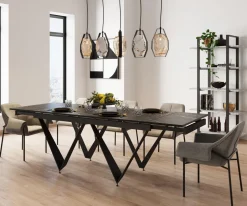 KARE Ausziehtisch Sandra 180(40+40)x90cm