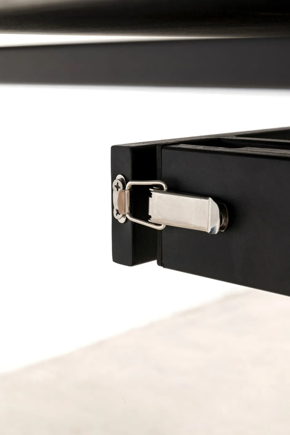 KARE Ausziehtisch Twist Schwarz 120(30+30)x90cm