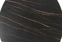 KARE Ausziehtisch Twist Schwarz 120(30+30)x90cm