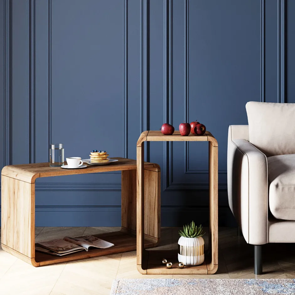 KARE Authentico Cuben Rectangular (2/Set)