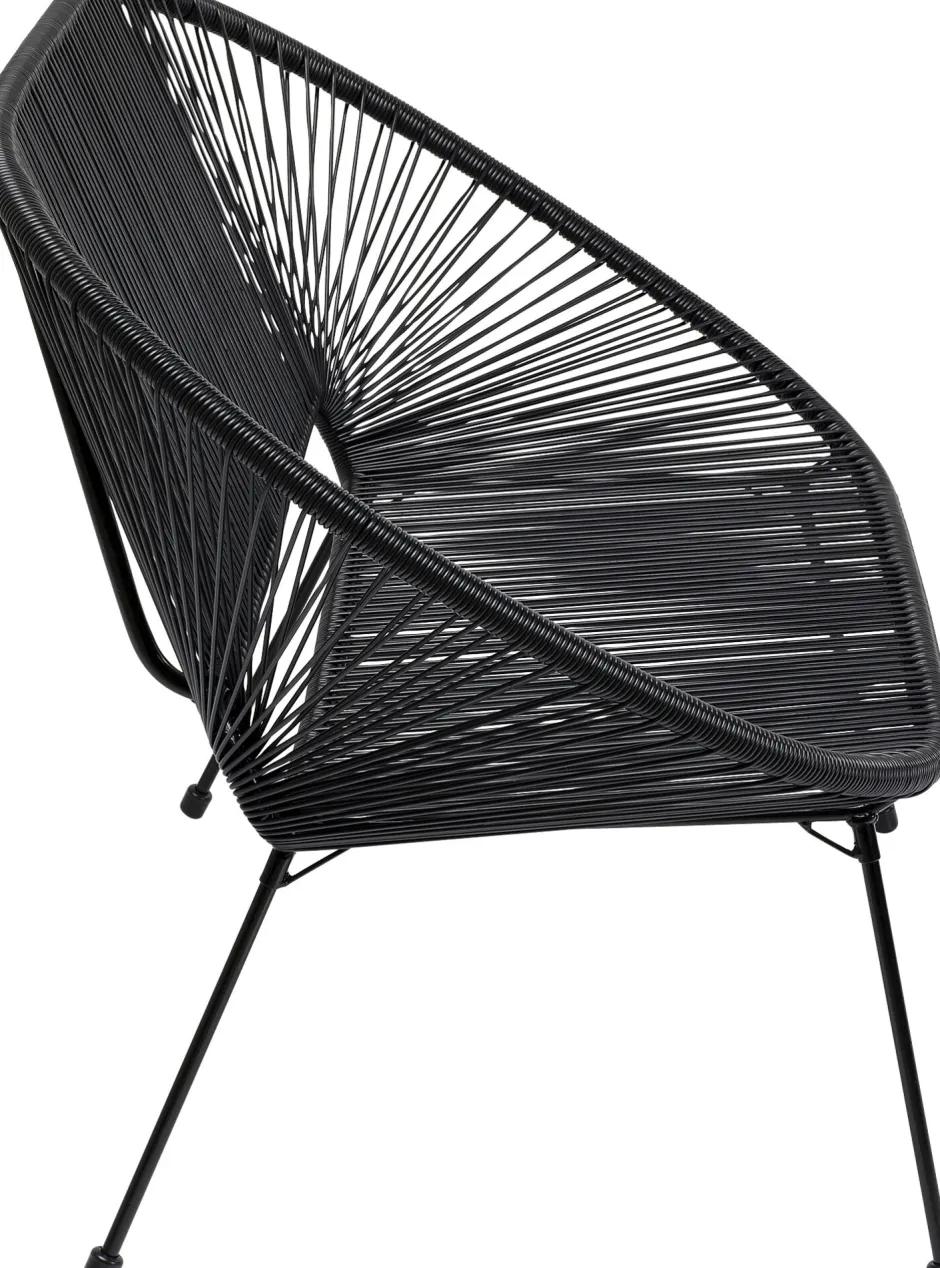 KARE Bank Acapulco Mono Schwarz