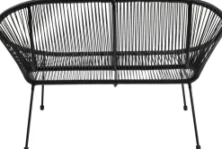 KARE Bank Acapulco Mono Schwarz