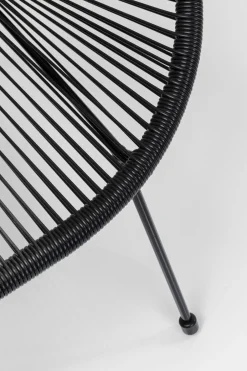 KARE Bank Acapulco Mono Schwarz