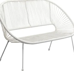 KARE Bank Acapulco Mono Weiß