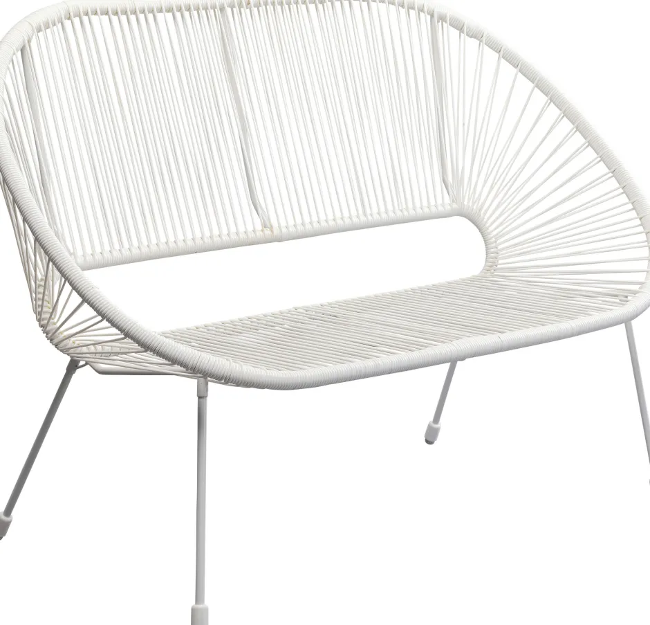 KARE Bank Acapulco Mono Weiß