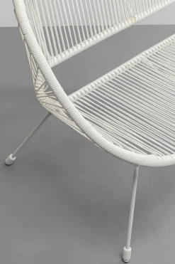 KARE Bank Acapulco Mono Weiß