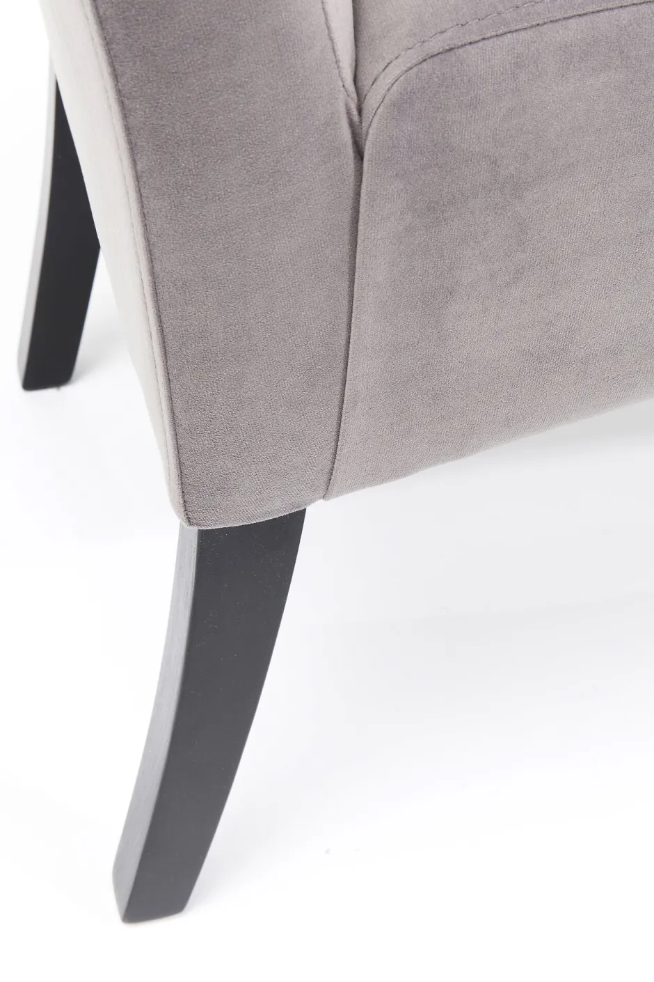 KARE Bank Motley Velvet Silvergrey