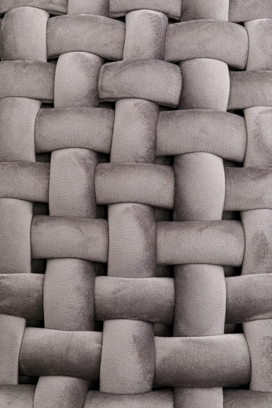 KARE Bank Weave Grau 128cm