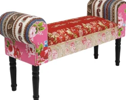 KARE Bank Wing Patchwork Red