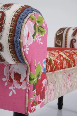 KARE Bank Wing Patchwork Red