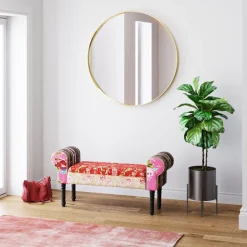 KARE Bank Wing Patchwork Red