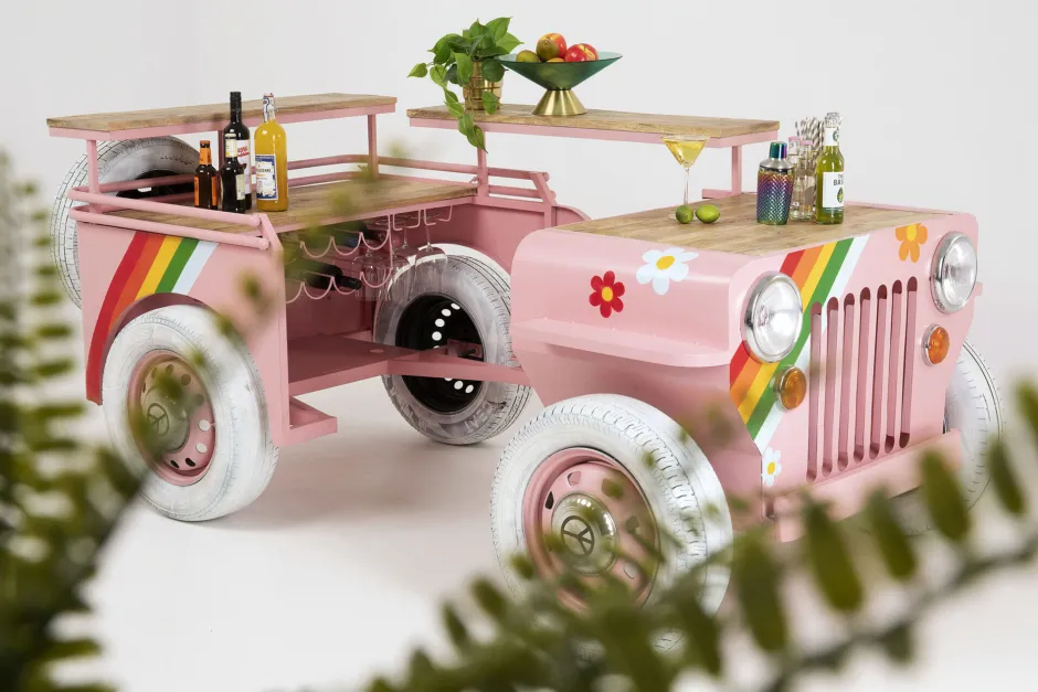 KARE Bar Flower Power Car 241cm