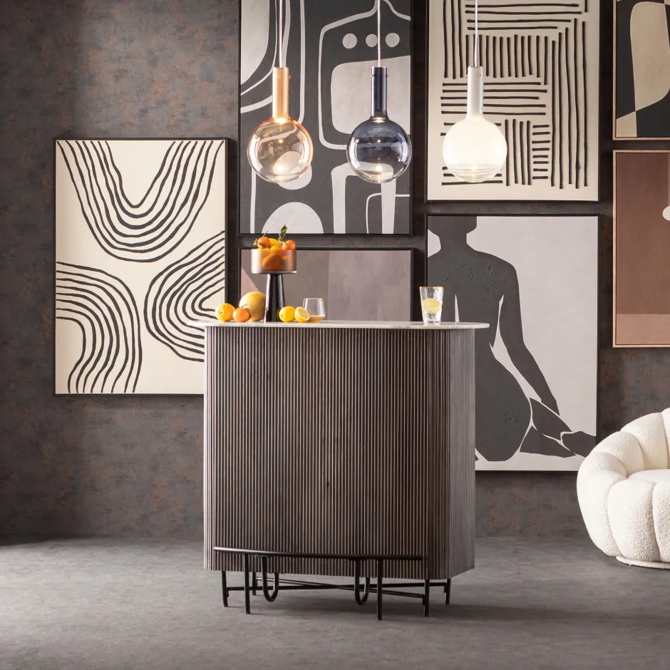 KARE Bar Glenn 120x110cm