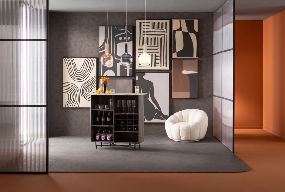 KARE Bar Glenn 120x110cm