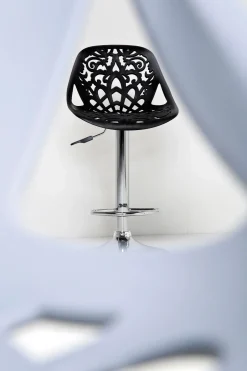 KARE Barhocker Ornament White