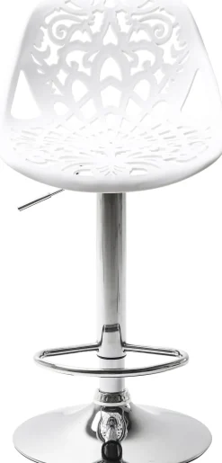 KARE Barhocker Ornament White