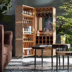 KARE Barschrank West Coast Mobile 60x154cm