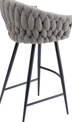 KARE Barstuhl Knot Tweed