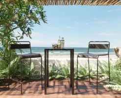 KARE Barstuhl Twist Schwarz