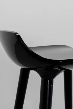 KARE Barstuhl York Schwarz 75cm