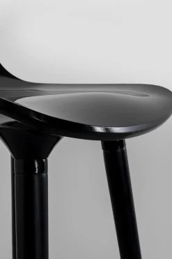 KARE Barstuhl York Schwarz 75cm