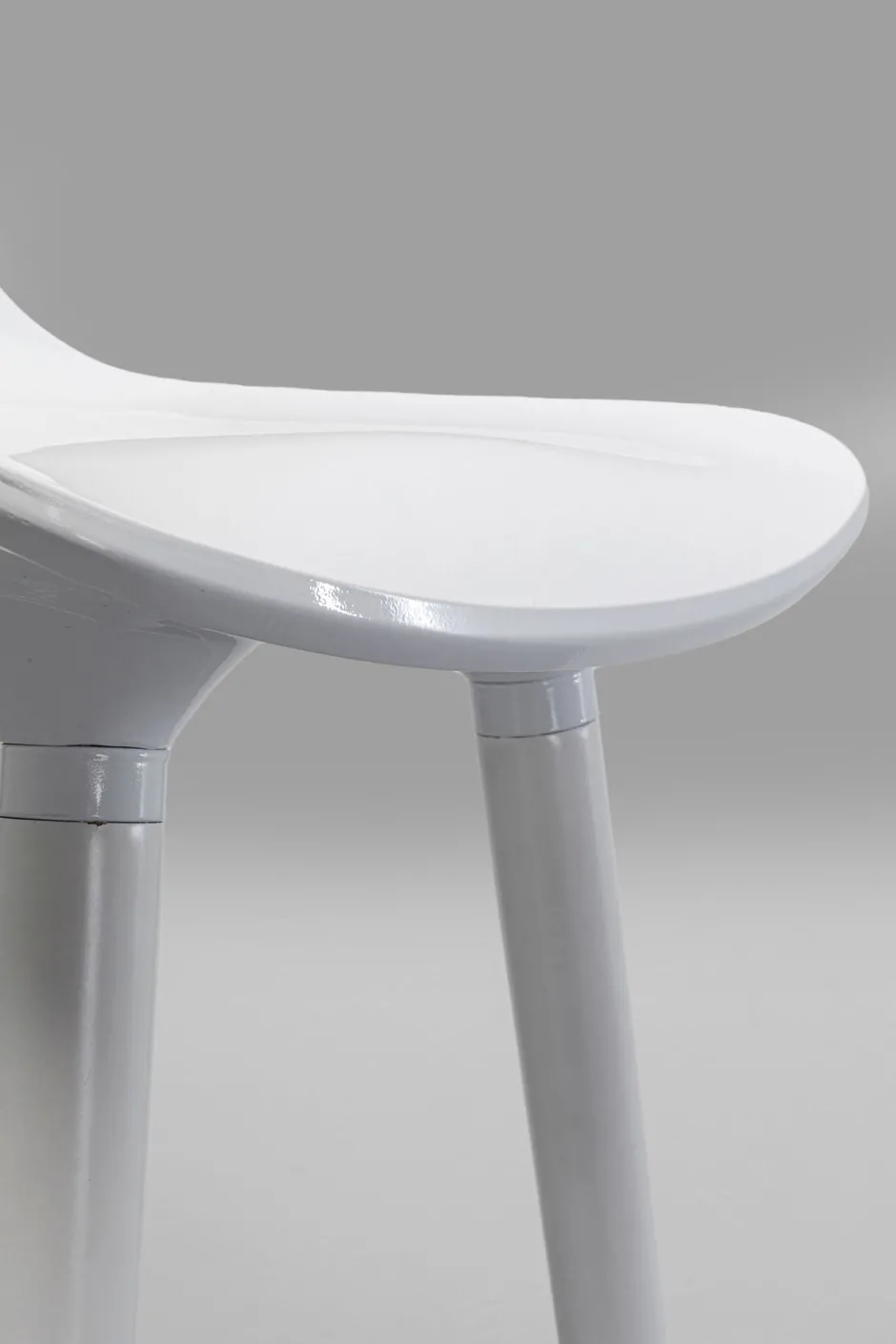 KARE Barstuhl York Weiß 75cm