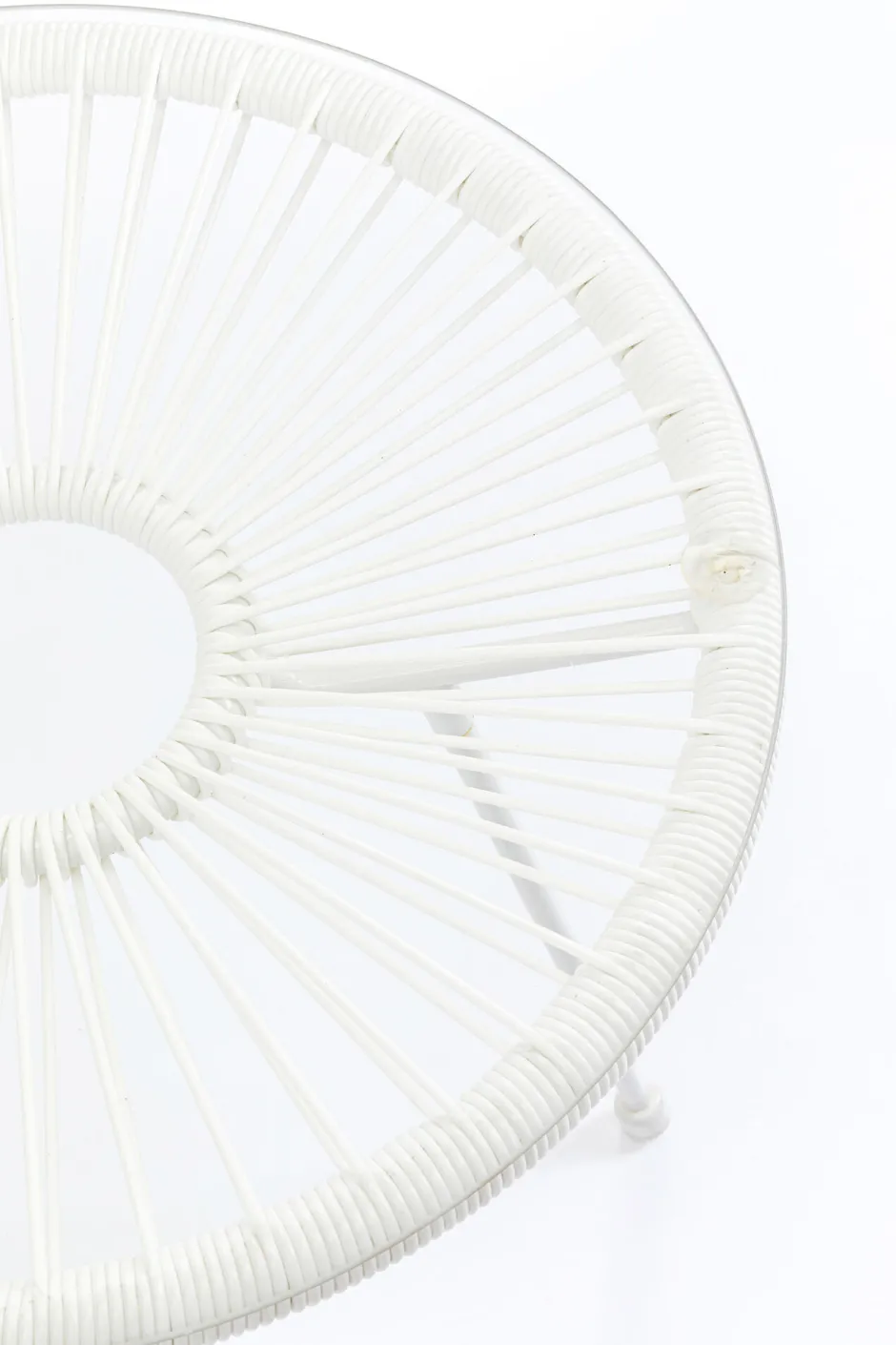 KARE Beistelltisch Acapulco Mono Weiß