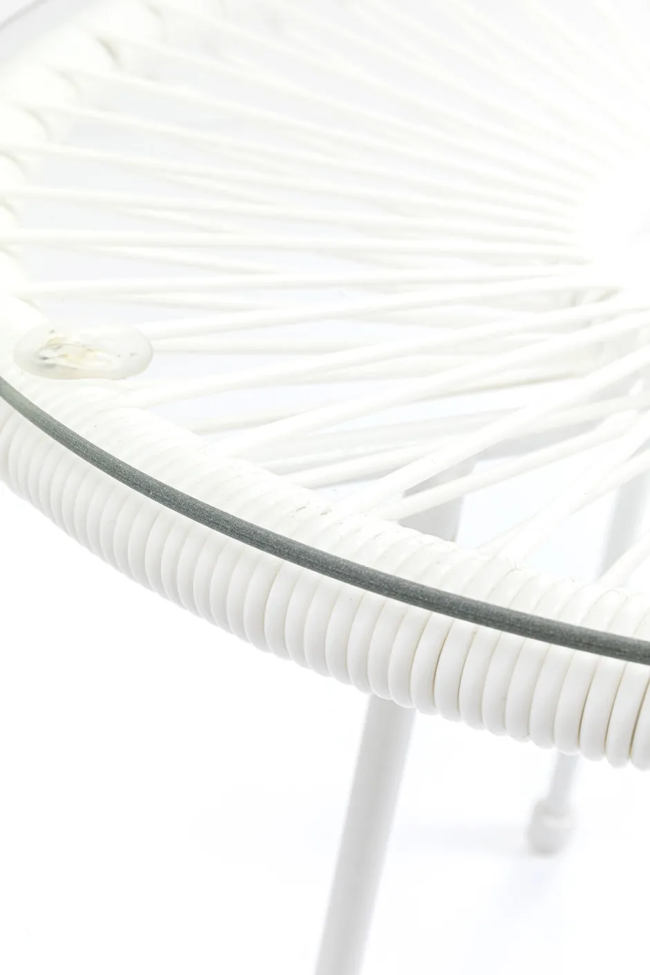 KARE Beistelltisch Acapulco Mono Weiß