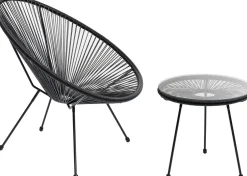 KARE Beistelltisch Acapulco Mono Schwarz