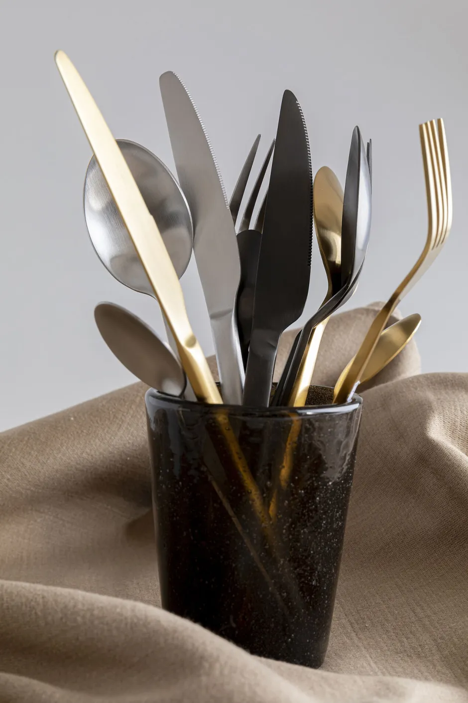 KARE Besteck Gloria Matt Gold (16/tlg.)