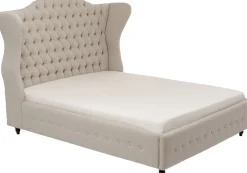 KARE Bett City Spirit Linen Natural 160x200cm