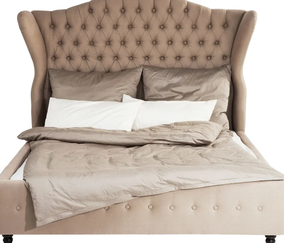 KARE Bett City Spirit Linen Natural 180x200cm