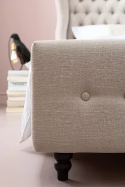 KARE Bett City Spirit Linen Natural 180x200cm