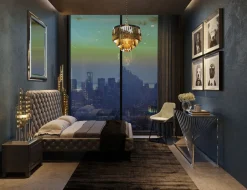 KARE Bett Desire Hoch Silbergrau 180x200 cm