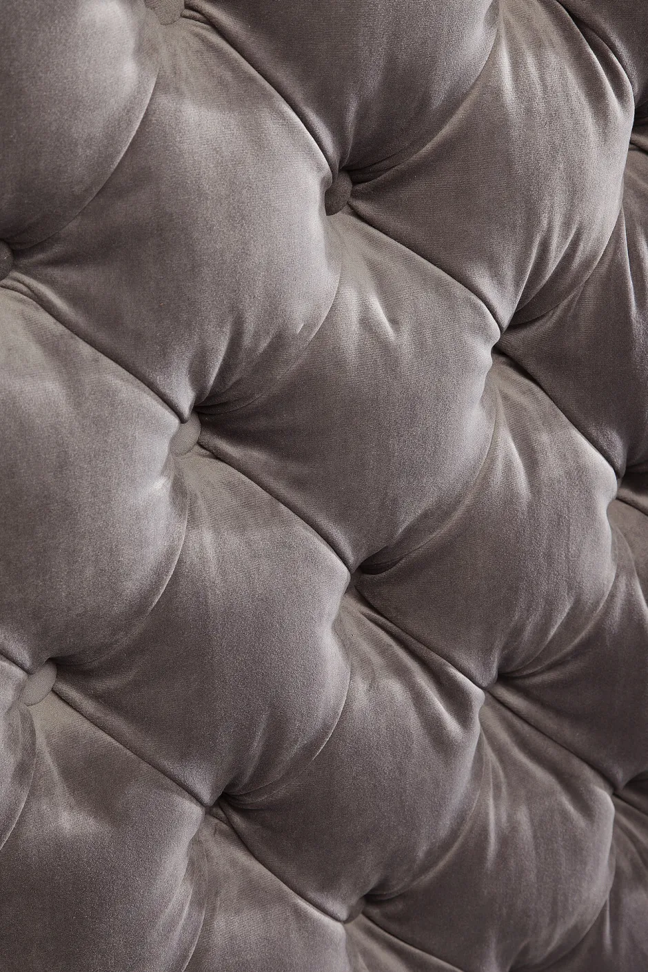 KARE Bett Desire Hoch Silbergrau 180x200 cm