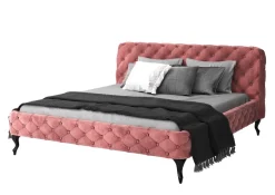 KARE Bett Desire Velvet Rose 180x200cm