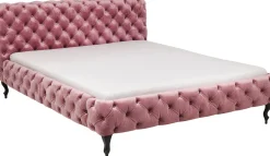 KARE Bett Desire Velvet Rose 180x200cm