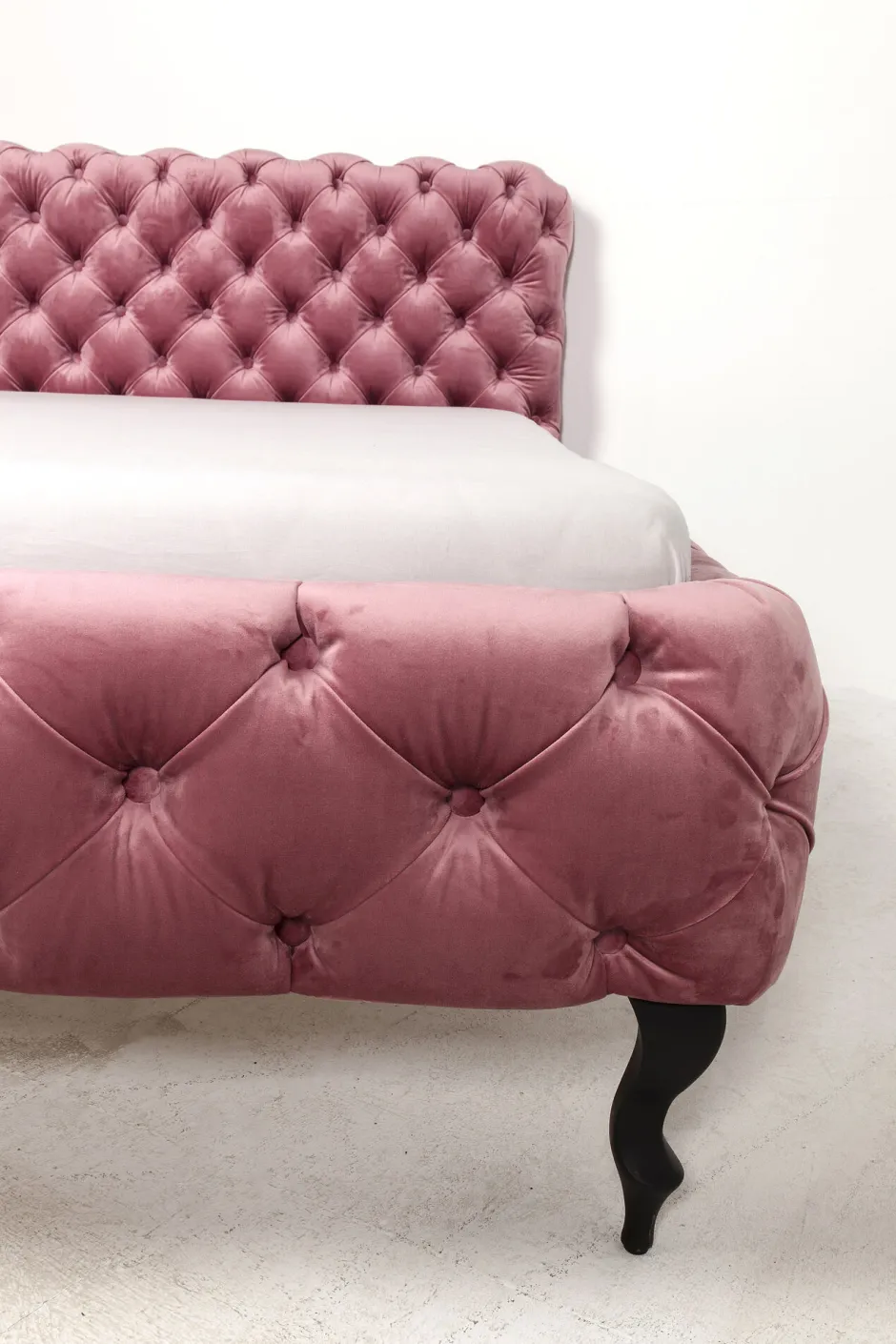 KARE Bett Desire Velvet Rose 160x200cm