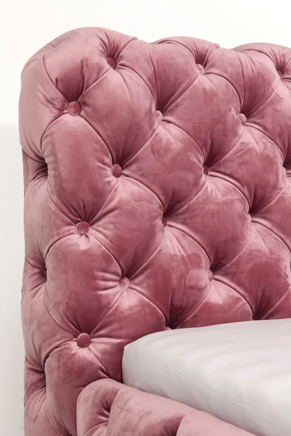 KARE Bett Desire Velvet Rose 160x200cm