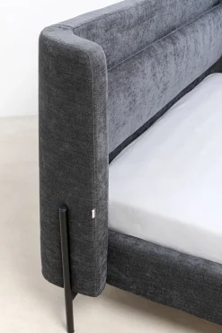 KARE Bett Tivoli Grau 180x200cm