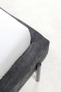 KARE Bett Tivoli Grau 180x200cm