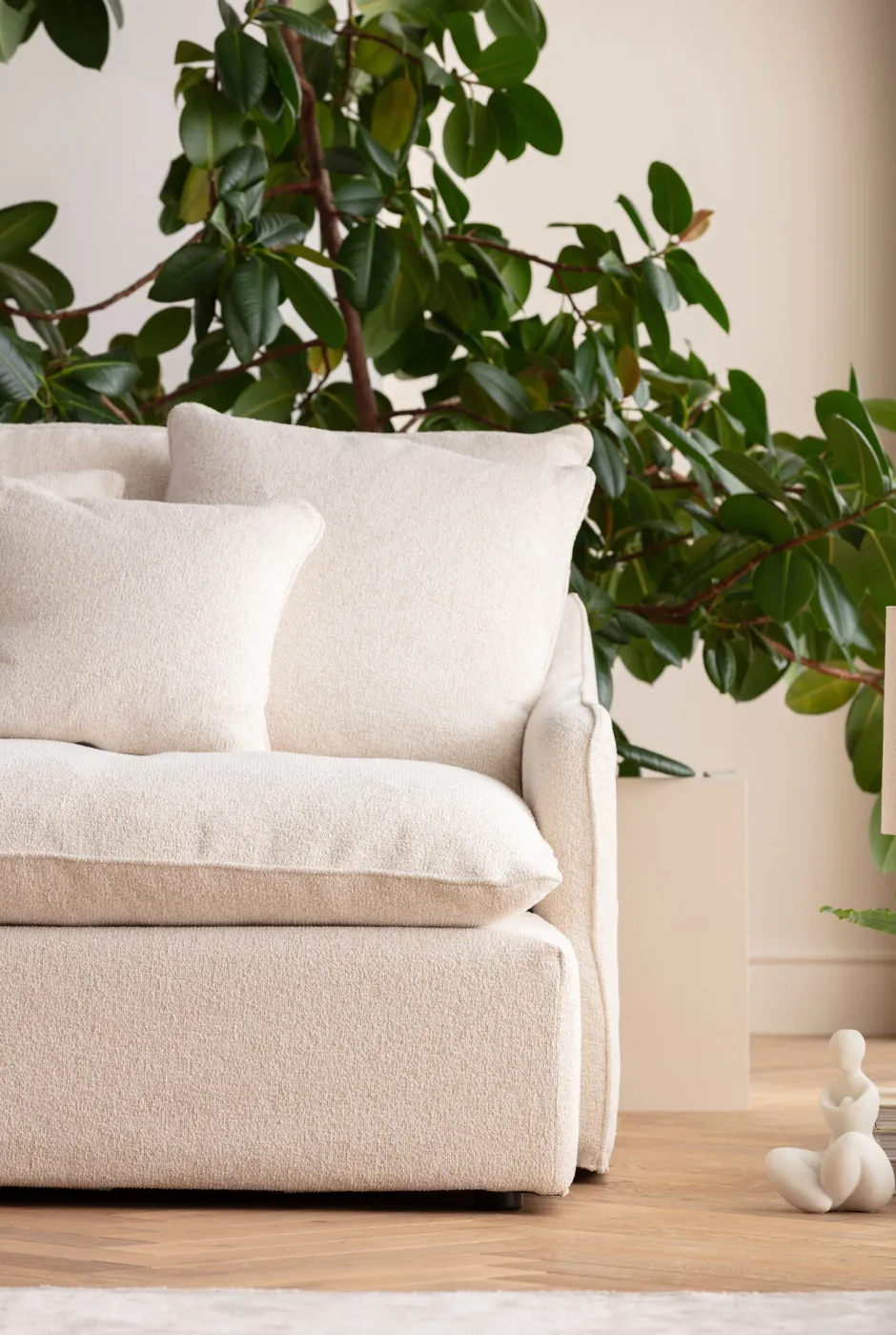 KARE Bigsofa Boheme Creme 230cm