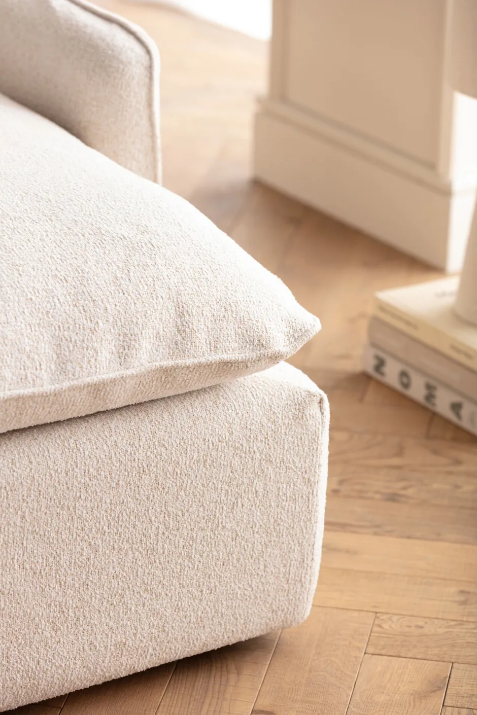 KARE Bigsofa Boheme Creme 230cm