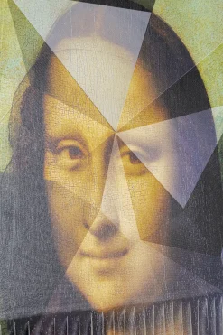 KARE Bild Frame Mademoiselle Lisa 130x163cm