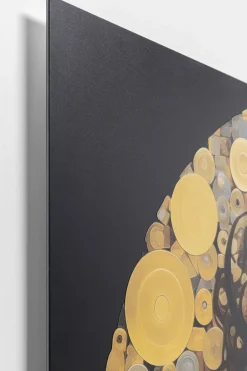 KARE Bild Glas Art Nouveau Lady 3D 120x120cm