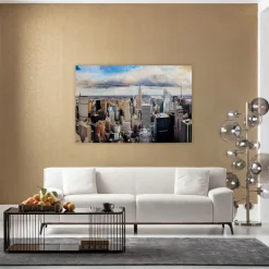 KARE Bild Glas City View 150x100cm
