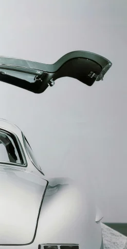 KARE Bild Glas Triptychon Oldtimer Back 240x160cm