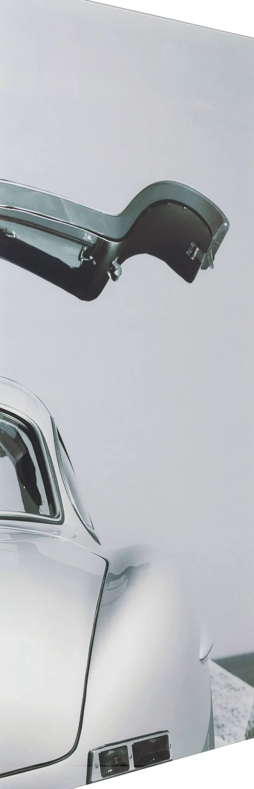 KARE Bild Glas Triptychon Oldtimer Back 240x160cm